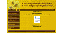 Tablet Screenshot of magyar-mez.hu